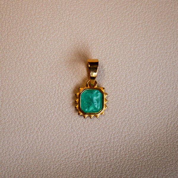 Turquoise Bedel Goud